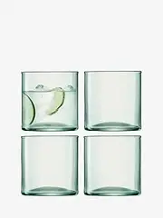 LSA Canopy 4-Piece Tumbler Glass Set 350ml