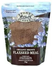 Stoney Creek Organic Brown Flaxseed meal 1Kg