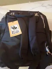 Backpack Diaper Bag Sleepy Panda The Kennedy Black, Brand New !!!