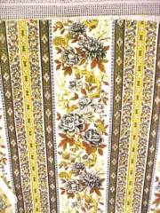 Decorator Fabric 28x36 House N Home Fabrics Draperies Screen Print Autumn Color