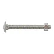 Zenith M12 x 120mm Stainless Steel Cup Head Bolt And Nut