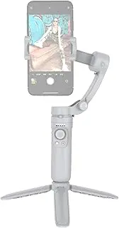 Dolphin Compact 3-Axis Phone Gimbal Stabilizer Foldable Phone Vlog Gimbal 280g Load Capacity Anti-Shake Horizontal Ve Cal Mult e Modes Built-in Battery with Tripod Repla ent for Light Grey One Size