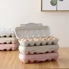 12/18 Eggs Container Storage Box Holder Portable Carrier Camping Egg Tray Fridge
