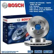 2x Front Bosch Disc Brake Rotors for Renault Kadjar HA HL 1.3 TCe 160 117KW (for: Renault)