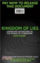 Kingdom of Lies : Adventures in cybercrime