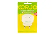 Korjo Single Travel Adapter (Europe - Italy and Switzerland)