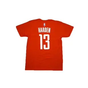 Adidas 火箭隊 James Harden 客場 仿網眼印刷球員 T-Shirt