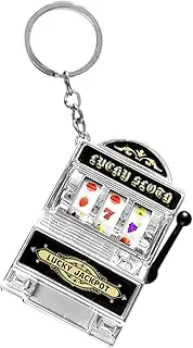 [ALWIDA] Fruit Game Key Chain - Game Machine Keychain | Electronic Game Console Keychain Pendant | Multi-Functional Decoration Tool For Backpacks | Keyring Fruit Machine Slot Pendant Keychain For Bag