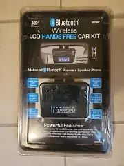 New VR3 Bluetooth Wireless LCD Hands-Free Car Kit
