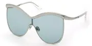 Nina Ricci SNR408 0579 Women’s Sunglasses Silver Size 99
