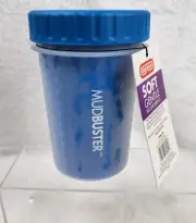 Dexas Petware Mudbuster BLUE Medium 5.8 ounces Portable Dog Paw Cleaner