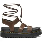 Dr Martens Womens Nartilla Flats Sandals Brown