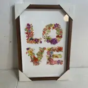 ✨Beautiful NEW Home Floral Wall Art With Raised Flower Accents✨