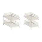 Under Sink Organizer Decorative Pull Out Cabinet Organizer Bathroom Storage