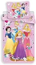 Disney Princess Pink UK Single Duvet/Doona Cover