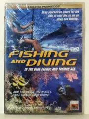 Fishing & Diving in the Blue Pacific & Tasman Sea Brand New Sealed DVD + Bonus