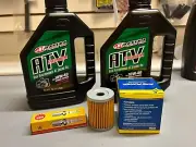 Maxima Tune Up Kit Oil Change Filter Spark Plug For Suzuki Quadsport LT230S FP13