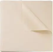 HARFINGTON 100pcs Square Wax Paper Sheets 11.02" x 11.02" Oil-absorbing Dry Food Wrapping Paper for Sandwich Baking Paper Liners Picnic Basket Bread Hamburger Wrap Kitchen, Wood Color