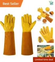 Flexible Thorn Proof Gardening Gloves for Safe Pruning & Outdoor Activities