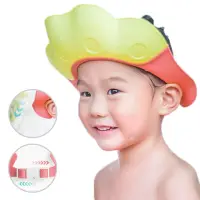 在飛比找momo購物網優惠-【JoyNa】2入-洗頭帽 3D熊掌型可調節洗頭帽(全年齡適