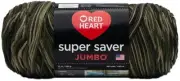 Red Heart Super Saver Jumbo Yarn-Camouflage E302C-971