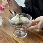 Sundae Dishes Trifle Bowl Glass Serving Bowls Footed Dessert Sundae Cocktail