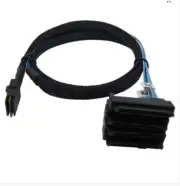 CableDeconn Mini SAS 36 SFF 8087 4 SFF 8482 Connectors With SATA Power