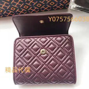 （精品代購）TORY BURCH Fleming羊皮三折小錢包錢夾皮夾