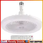 Aromatherapy Ceiling Fan with LED Light Remote Control (White Large Remote)