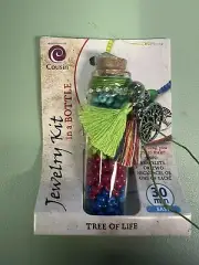 Jewelry Kit in a Bottle "Tree of Life" Makes 2 Bracelets or Necklaces New