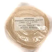 Military 6510-000-0260 Bias Cut Orthopedic Stockinette 4 in x 50 yds, Dated 1968