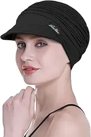 [FocusCare] Soft Hats for Chemo Women Bamboo Baseball Cap Hair Loss Turbans