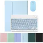 For Samsung Galaxy Tab S9 S10 FE A9+ Tablet Bluetooth Keyboard Case Cover Mouse