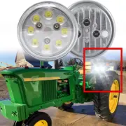 2 Par36 30W LED Work Lights Flood For John Deere Case IH International Tractor