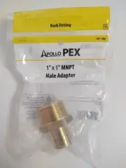 APOLLO Pex 1"x1" Brass Male Adapter APXMA11 307-104
