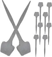 Sosoport Horseshoe Nail Set of 10 Made of Iron Nails Fixing Tool for Horse Tack and Stable Equipment