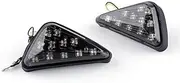 Artudatech LED Flush Mount Turn Signal For Ho-nda CBR 600/F4i/954/1000 RR For Ya-maha R6 R1 Smoke