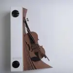 OMOSHIROI BLOCK 紙雕模型便條紙/ 小提琴 誠品