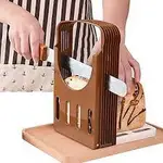 BREAD SLICER TOAST SLICER TOAST CUTTING GUIDE FOLDING AND AD