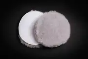 6.5" Grip Lambswool Buffing Pad, Grey - 12 pack