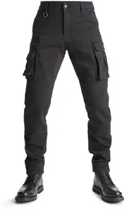 Pando Moto Desert Cargo Motorcycle Textile Pants, black, Size 32 for Men