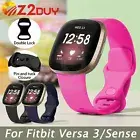 Replacement Band Straps For Fitbit Sense Versa 3 Watch Silicone Wristwatch Bands