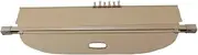 WGQGQ Rear Trunk Cargo Cover,Fit For Peugeot, 5008 2017-2024 Shield Shade Curtain Partition Board Privacy Blinds safety Accessories Retractable Trunk Divider(Beige)