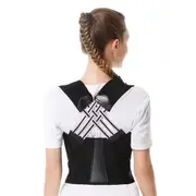 ANYFIT Posture Corrector Belt Black Adjustable Shoulder Back Support