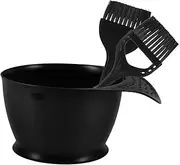 SHERCHPRY 1 Set Hair Dye Coloring Kit Ergonomic Hair Tinting Bowl Brush for Salon Home Use
