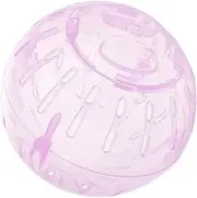 Yardwe Dwarf Hamster Running Ball Seamless Plastic Exercise Wheel for Small Animals Promotes Active Physical Activity for Chinchilla Rat Sugar Glider and Hamster Fun