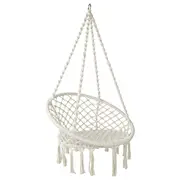 Gardeon Hammock Chair Outdoor Hanging Macrame Cott