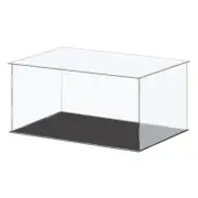 Acrylic Display Case Box Cube Storage Small Assemble Showcase 41x26x20.5cm