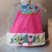 PEPPA PIG KIDS CHRISTMAS SANTA HAT