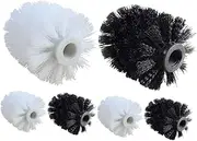TOBBOMEY Bathroom Supply 6pcs Replacement Brush Heads Brush Attachment for Drill Plastic Brush Heads Brush Refill Heads